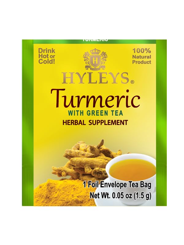 Hyleys Turmeric Root Green Tea Blend - 300 Tea Bags - image 7