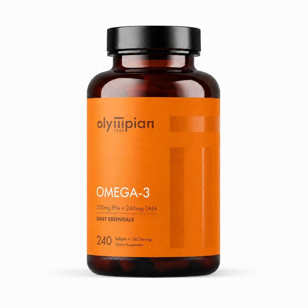 Olympian Labs Omega 3 Fish Oil 1000mg with EPA & DHA - 240 Softgels