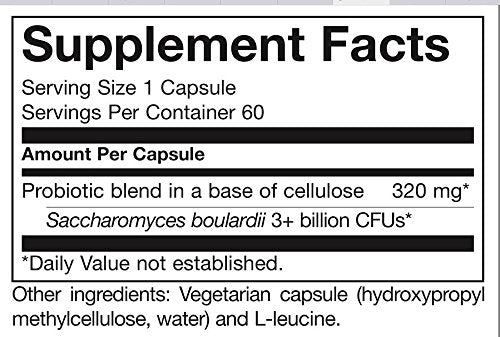 GI ProHealth Saccharomyces Boulardii Digestive Health - 17 Vegetarian Capsules - image 2