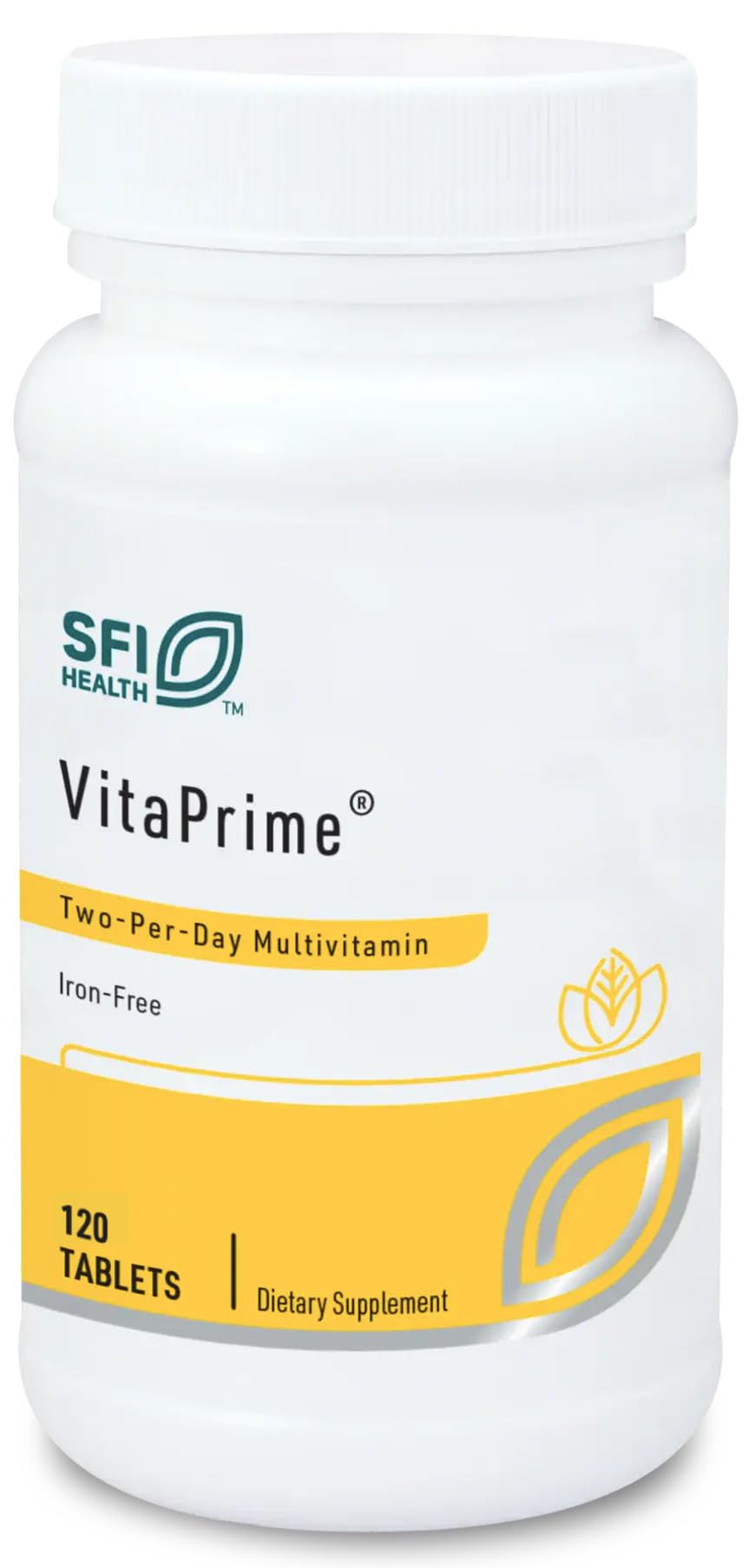 SFI Health Klaire Labs VitaPrime Multivitamin - 120 Tablets