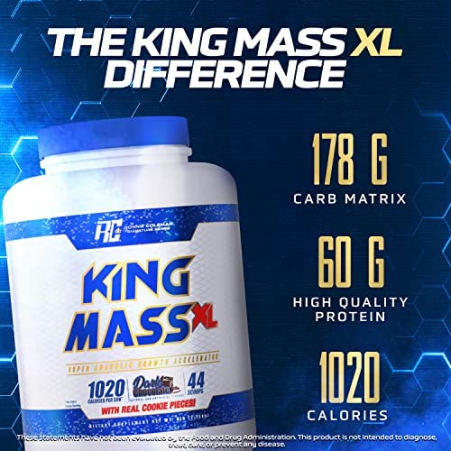 Ronnie Coleman King Mass XL Protein Powder Weight Gainer - 6 lb - image 2
