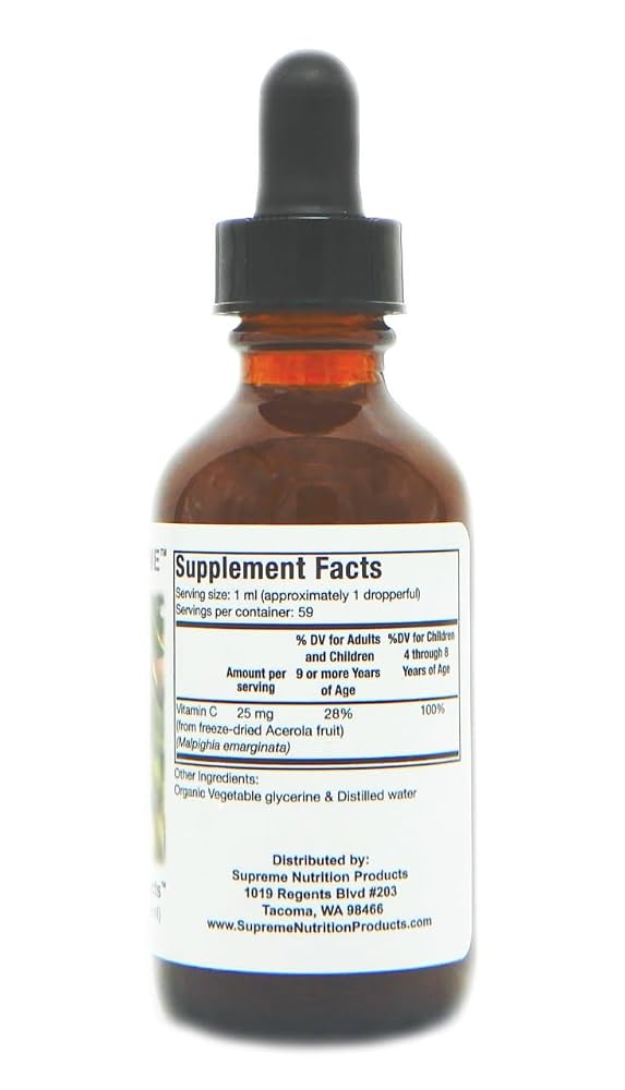 Supreme Nutrition Acerola Supreme Tincture - 2 fl oz - image 3