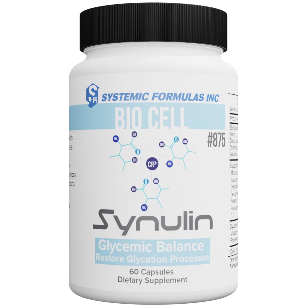 Systemic Formulas RPM Omega Glycemic Balance Support - 60 Capsules