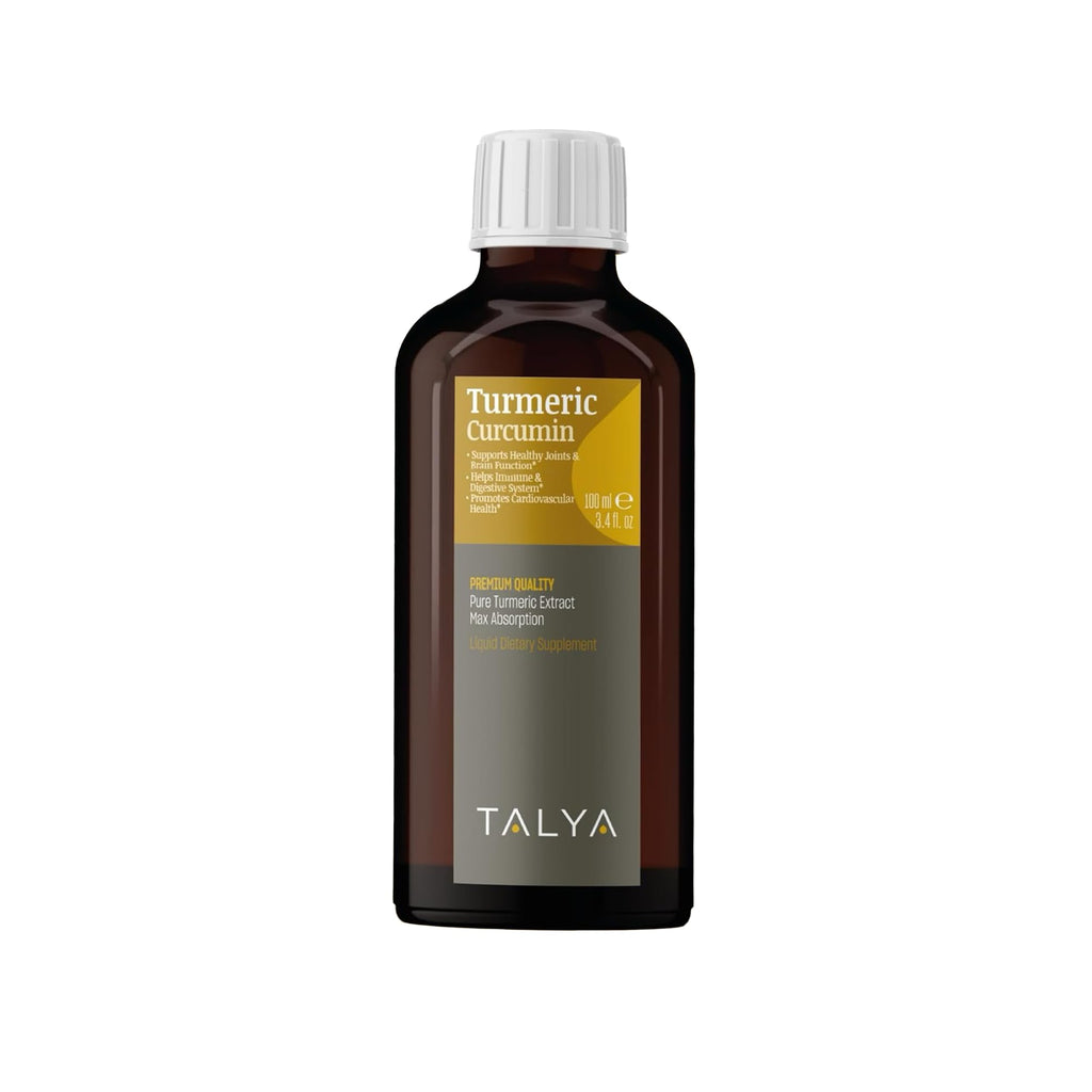 TALYA Turmeric Curcumin Liquid Extract 95% Curcuminoids - 3.4 fl oz