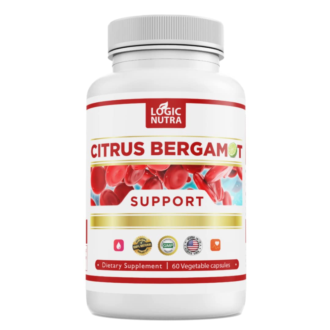 Logic Nutra Citrus Bergamot Complex 1000mg - 60 Capsules