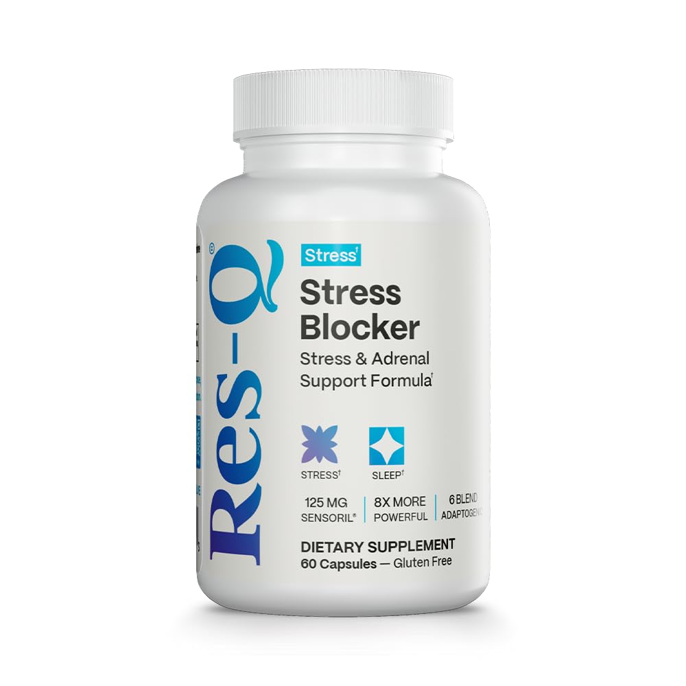 Res-Q Stress Blocker with Ashwagandha - 60 Capsules