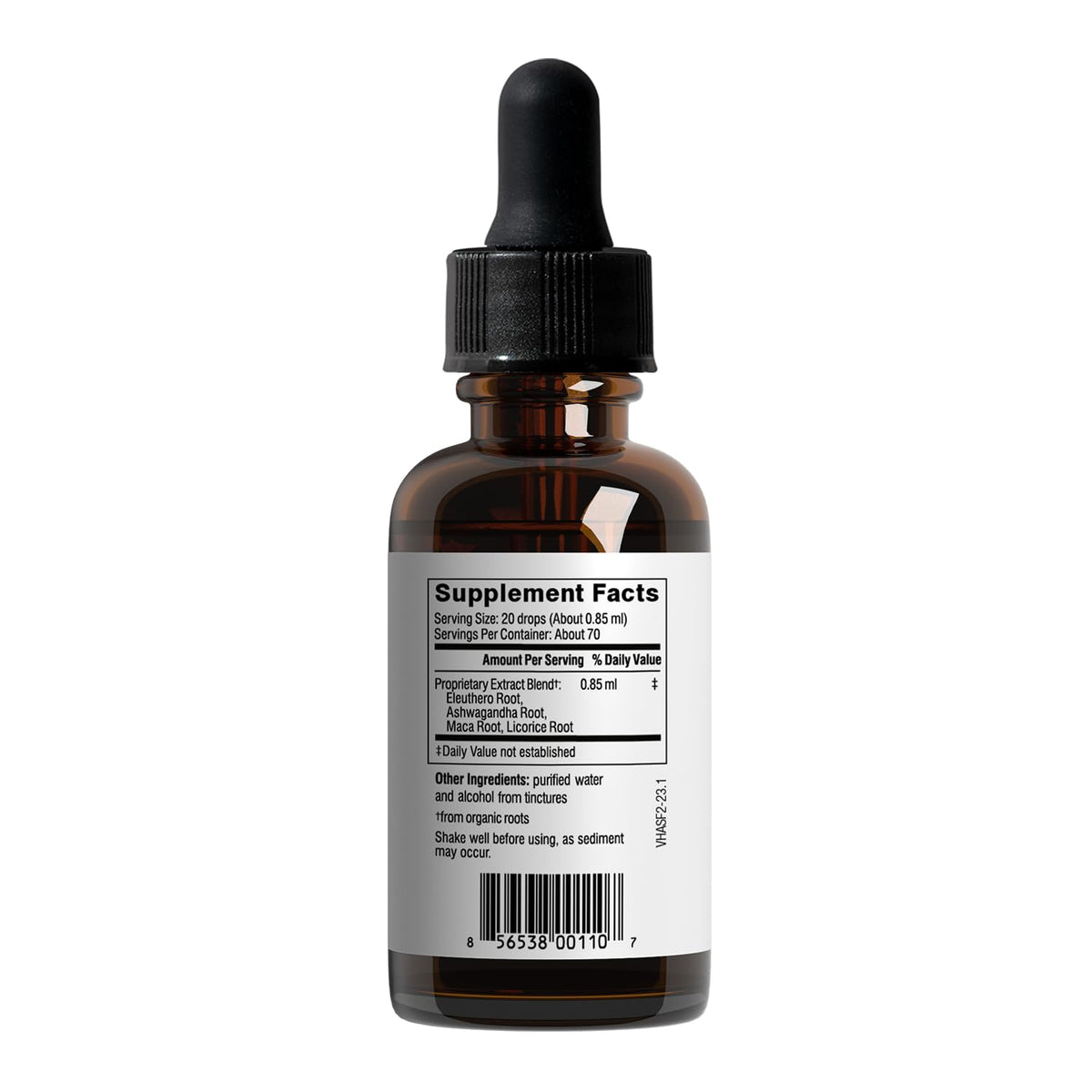 Doctor Wilson's Herbal Adrenal Support Formula Liquid - 1 Fl Oz - image 3