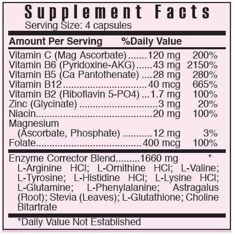 Systemic Formulas EVENTA Cellular Enzyme Corrector - 60 Capsules - image 4
