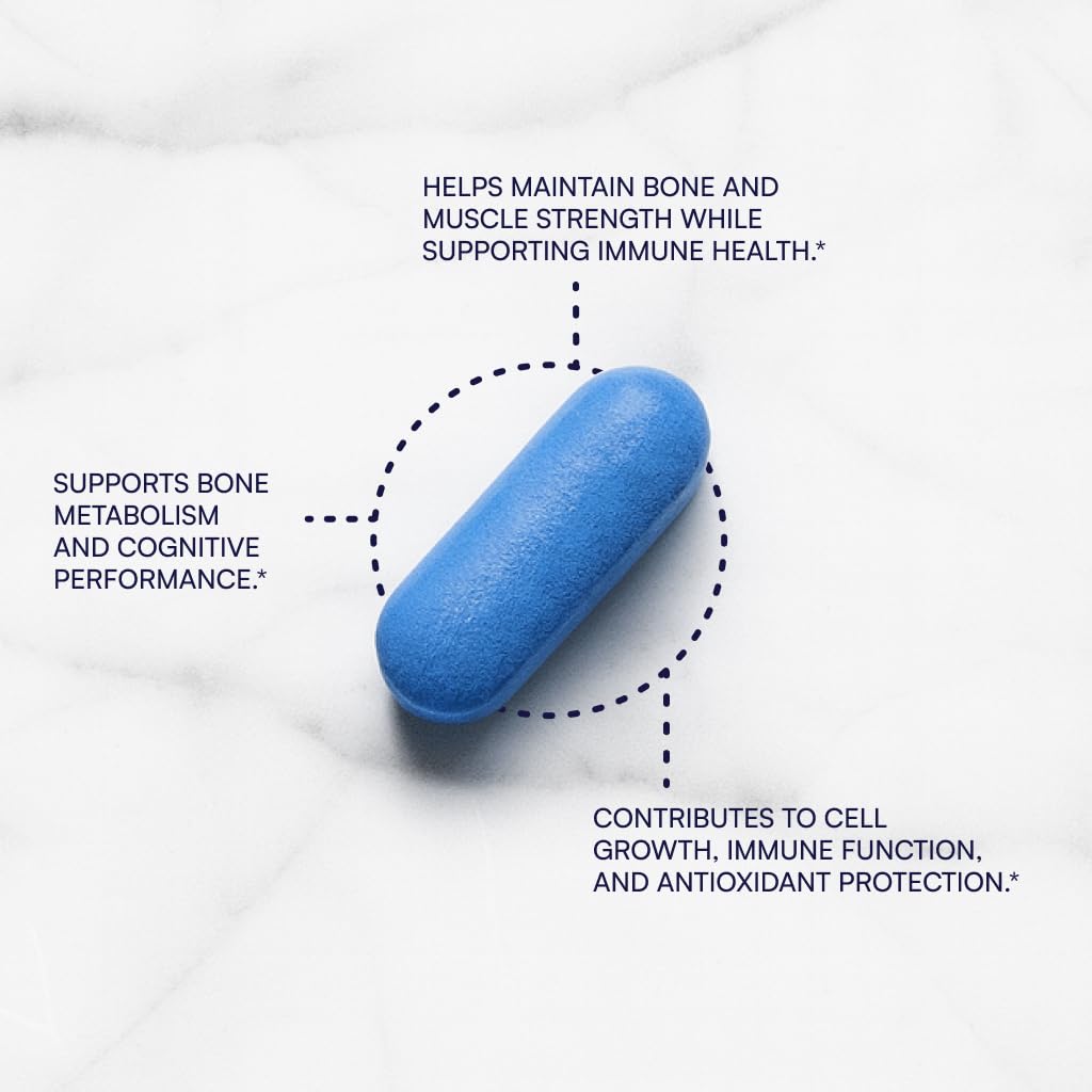 Purity Products MagBlue Magnesium Glycinate 350mg - 90 Tablets - image 3