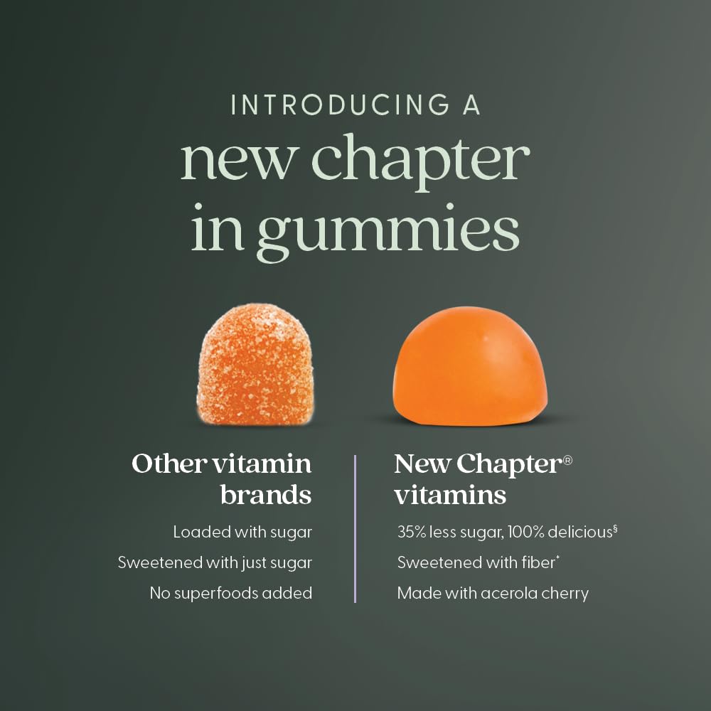 New Chapter Vitamin C+ Gummies Citrus Flavored - 60 Count - image 5