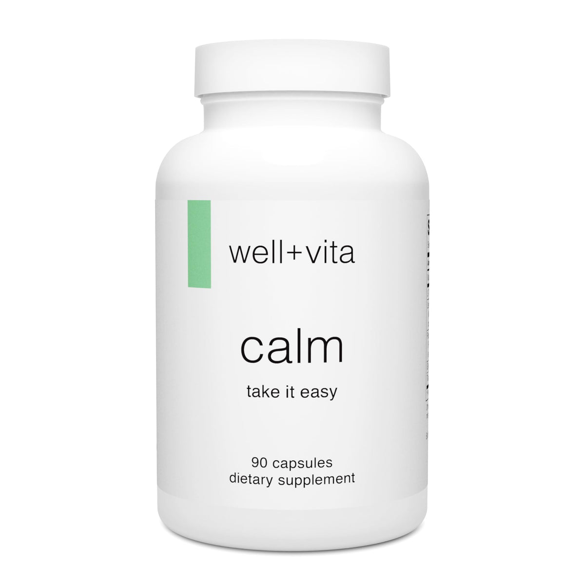 Wellness Resources Well+Vita Calm Supplement - 90 Vegetarian Capsules