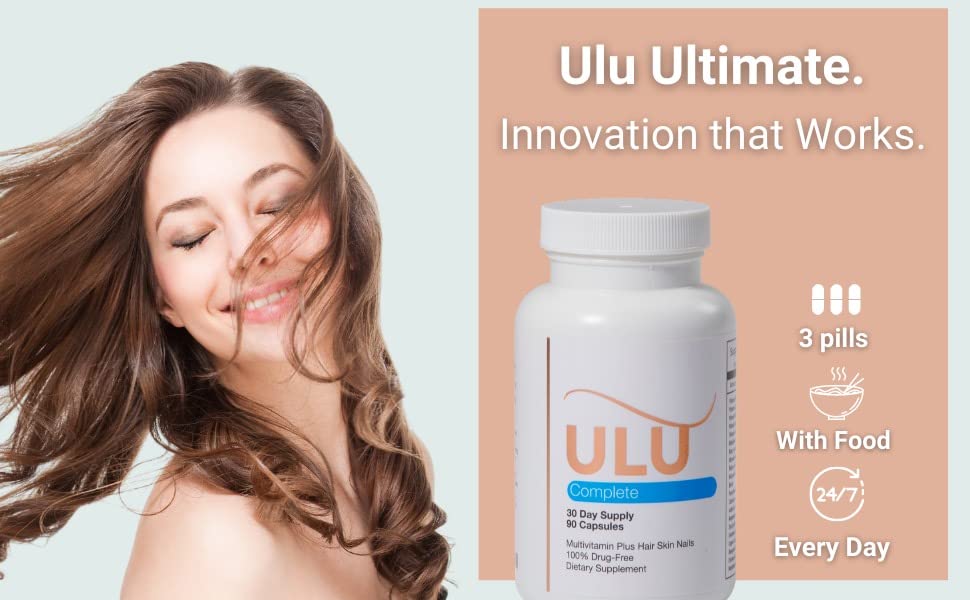 ULULIFE Hair Growth Vitamins for Men & Women - Advanced Multivitamin - image 4