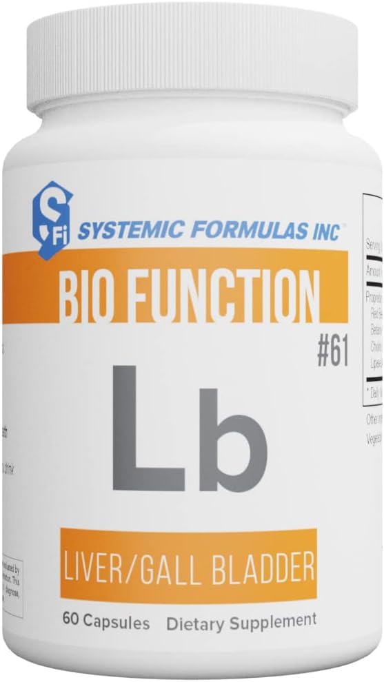 Generic Systemic Formulas LB Liver/Gall Bladder Support - 120 Capsules - image 2