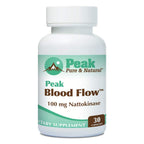 Peak Pure & Natural Blood Flow Nattokinase 100mg - 30 Capsules