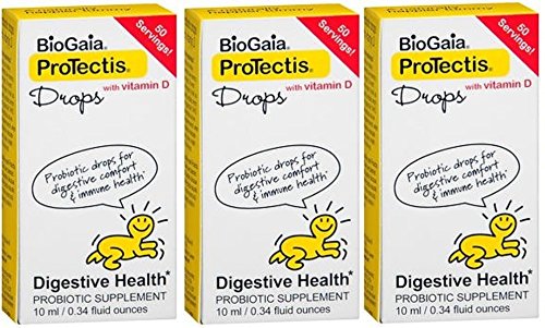 Everidis Health Sciences BioGaia ProTectis Drops with Vitamin D3 - 3 x 10ml
