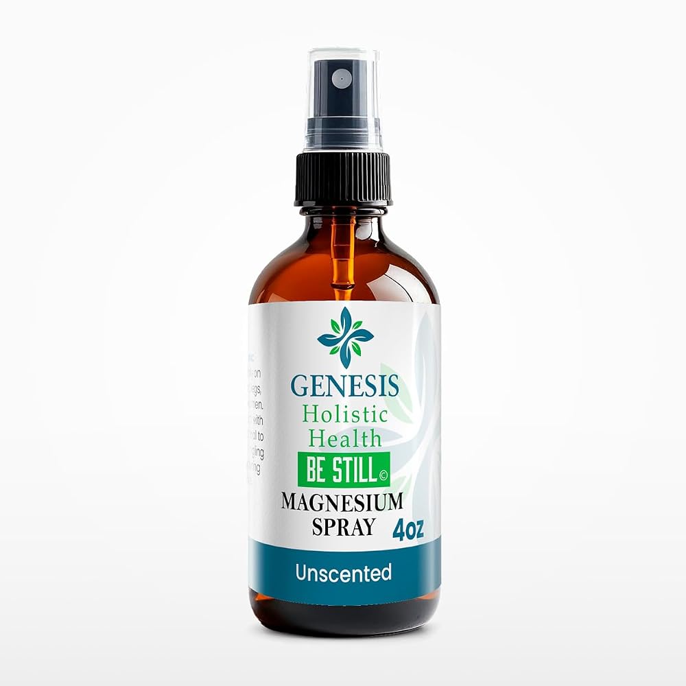 Genesis Holistic Health Magnesium Spray for Sleep & Muscle Support - 4 Fl Oz