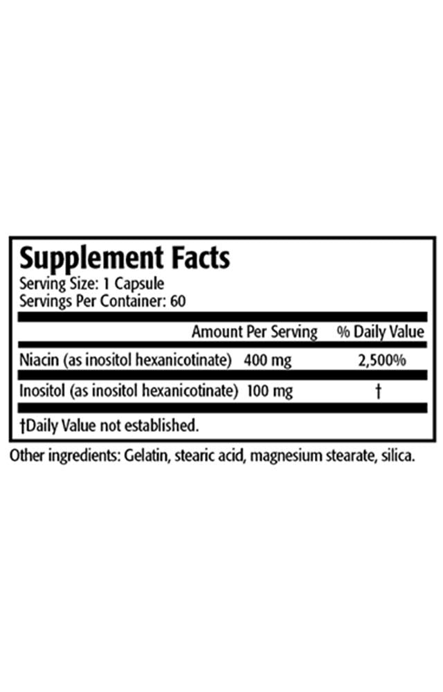 Res-Q No-Flush Niacin Vitamin B3 for Cardiovascular Health - 180 Softgels - image 2