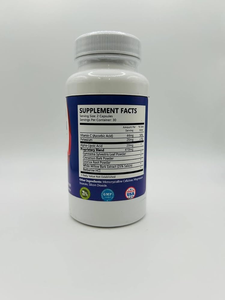 Garsani Gluco Proven Advanced Capsules - 120 Capsules - image 6