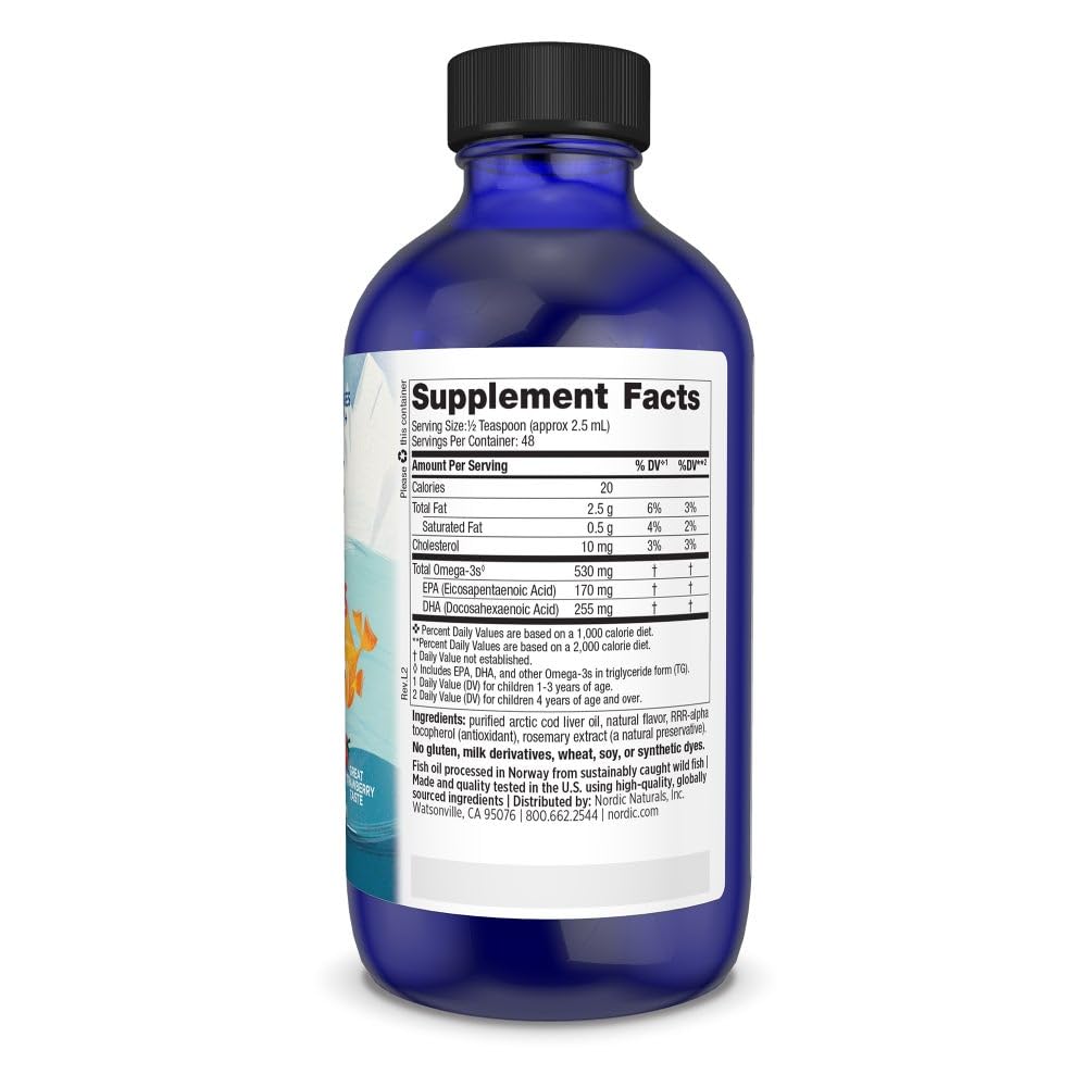 Nordic Naturals Children's DHA Liquid - Omega-3 DHA Fish Oil