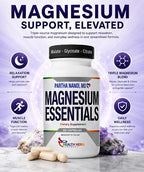 Dr. Nandi Triple Magnesium Complex Glycinate Malate Citrate - 60 Capsules - image 2