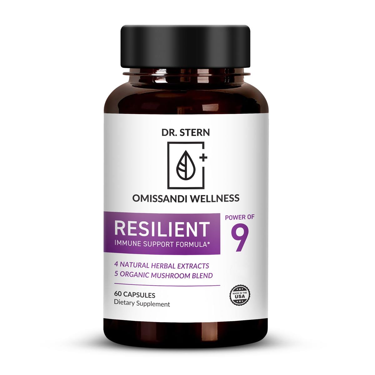 Dr. Stern Resilient Natural Immune System Support - 60 Capsules