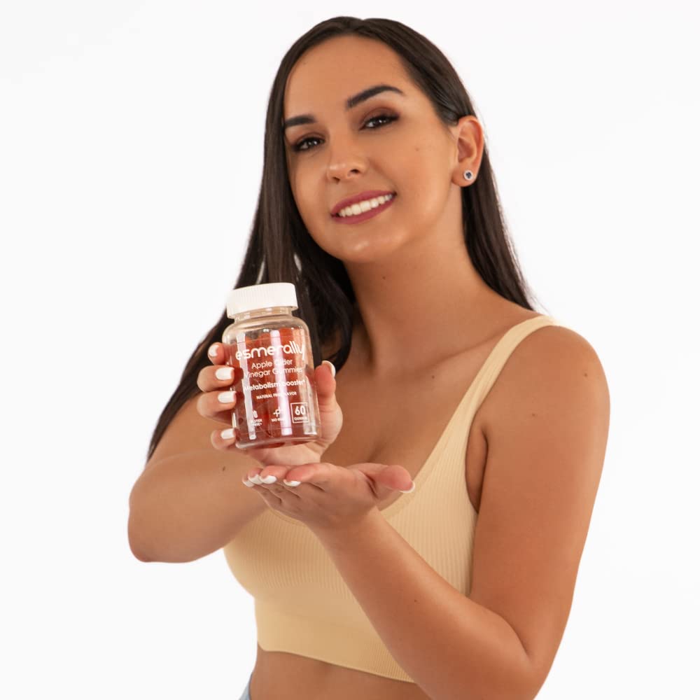Esmerally Apple Cider Vinegar Gummies with B12 - 180 Gummies - image 5
