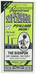 Sat Isabgol Psyllium Husk - 5 x 100g Boxes