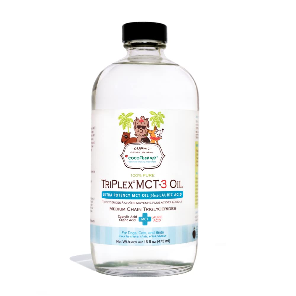CocoTherapy Triplex MCT-3 Oil, 100% Pure Natural - 16 oz.