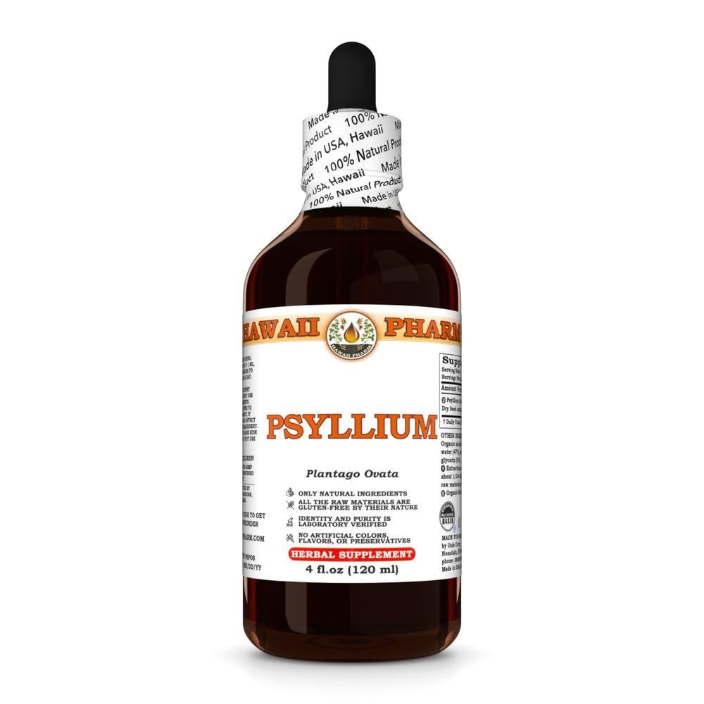 Hawaii Pharm Psyllium (Plantago psyllium) Seed Liquid Extract
