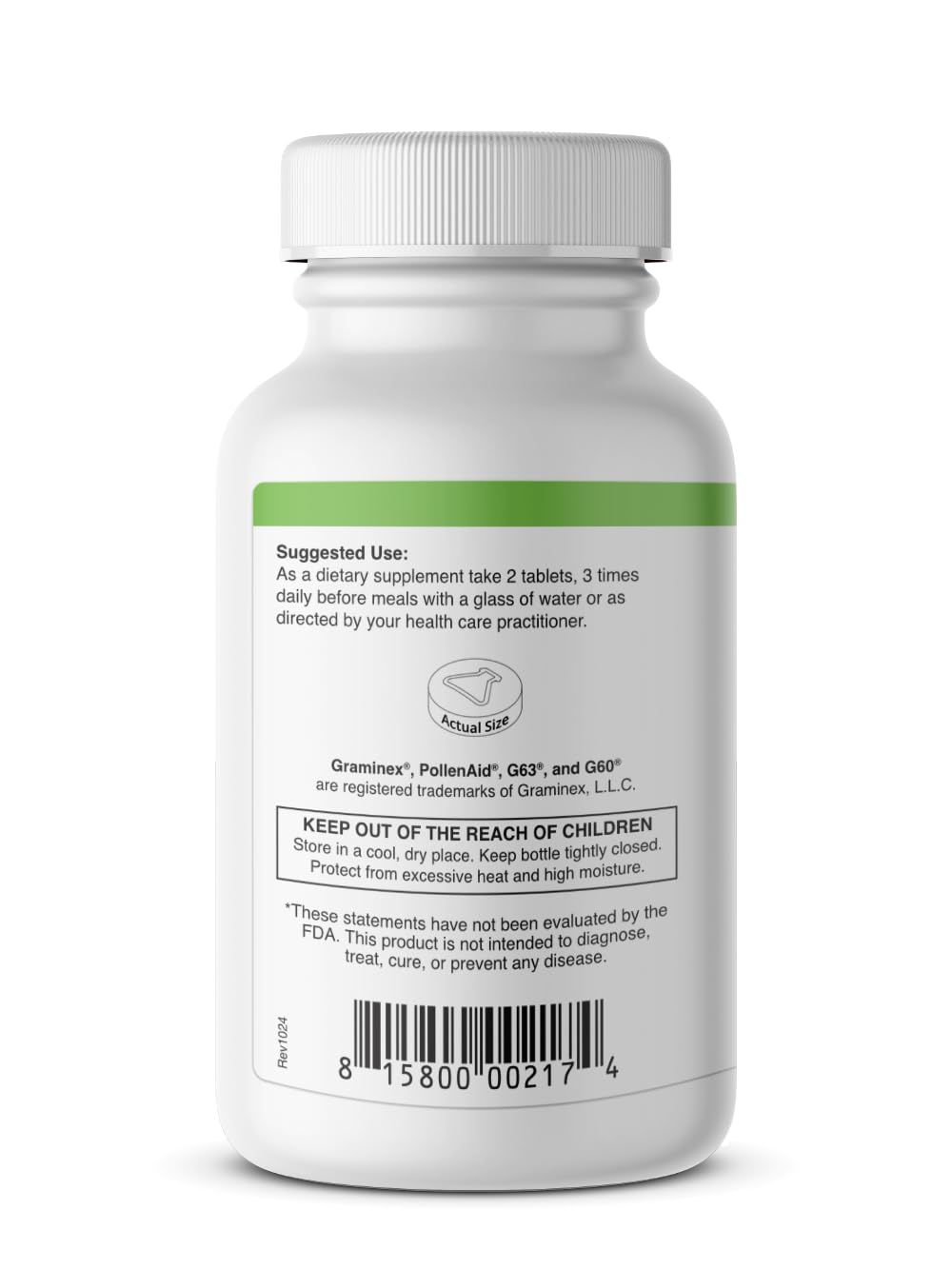 Graminex PollenAid Prostate Supplement - 200 Tablets - image 3