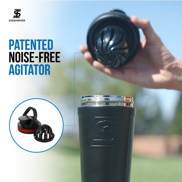 Ice Shaker Insulated Stainless Steel Shaker Bottle