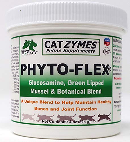 CATZYMES Phyto-Flex Glucosamine Chondroitin MSM Powder - 4 Ounce