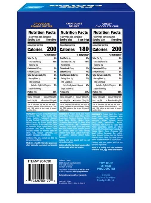 Generic Pure Protein Bars Chocolate Variety Pack - 23 Count - image 2