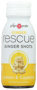 StarSun Depot Rescue Ginger Shots Lemon & Cayenne - 2 oz