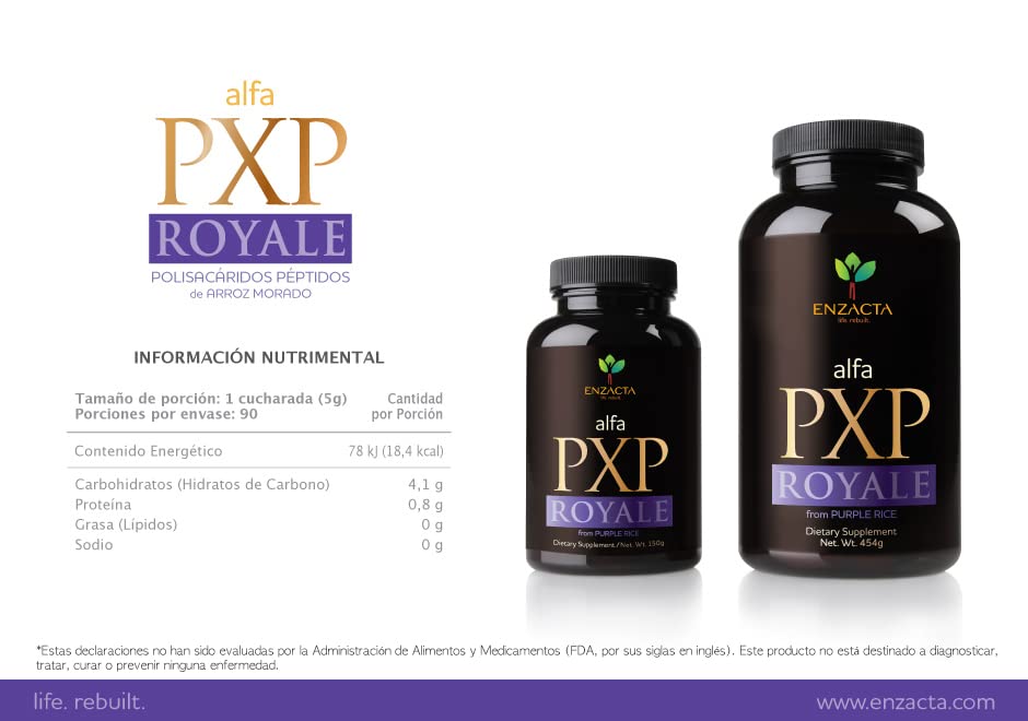 Enzacta Alfa PXP Royale Purple Rice Powder - 5.3 oz - image 3