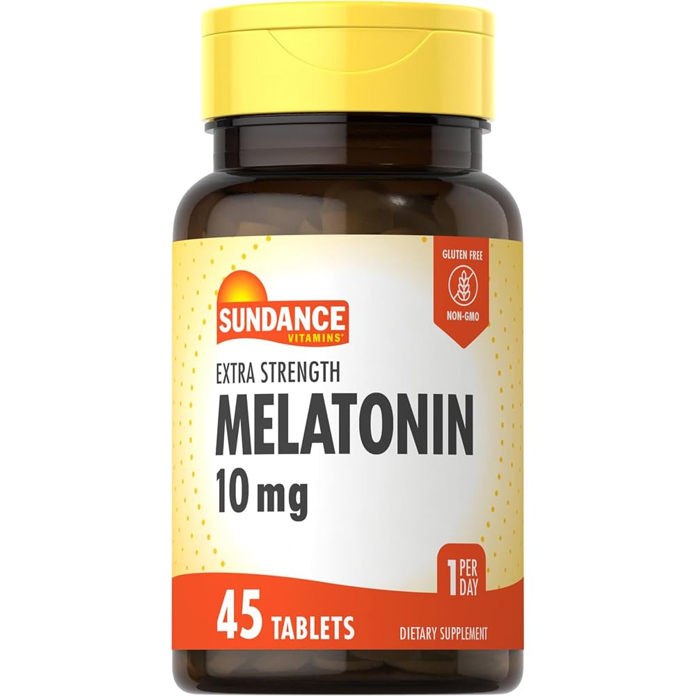 Sundance Vitamins Melatonin 10 mg - 45 Tablets