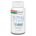 SOLARAY Total Cleanse Colon Supplement - 60 Vegetarian Capsules