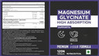 Generic Magnesium Glycinate 550mg Supplement - 120 Vegetarian Capsules - image 3