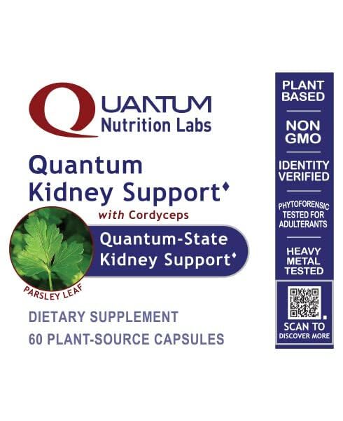 Quantum Nutrition Labs Kidney Support - 60 Vegetarian Capsules - image 5