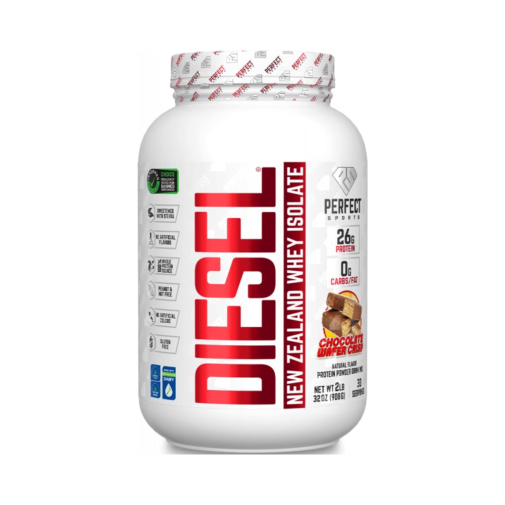 PERFECT SPORTS Diesel Whey Protein Isolate Chocolate - 2 lb