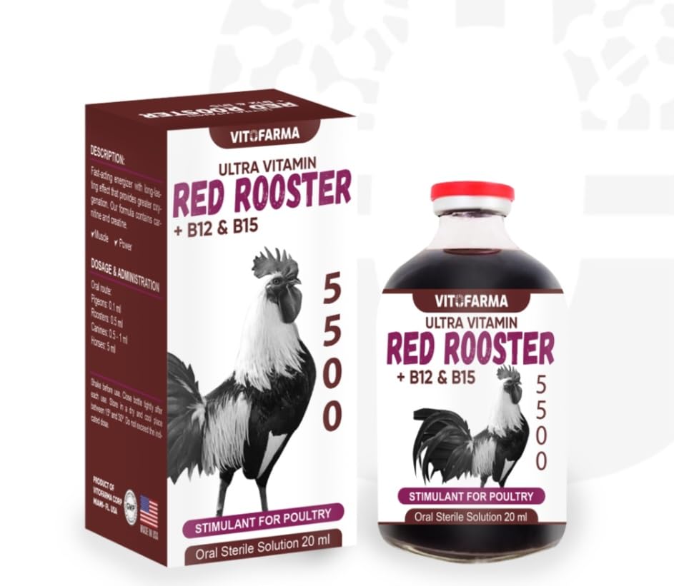 VITOFARMA B12 5500 Liquid Supplement for Poultry - 20 ml