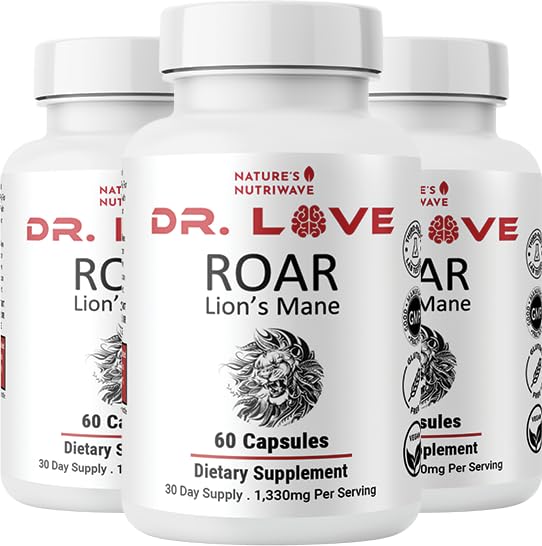 Nature’s NutriWave Dr. Love Roar Lion's Mane
