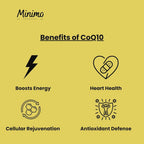 Minimo Nutrition CoQ10 Ubiquinone 200mg - 30 Capsules - image 4