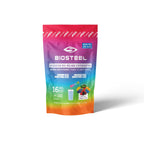 BIOSTEEL Electrolyte Hydration Mix Rainbow Twist - 16 Sticks