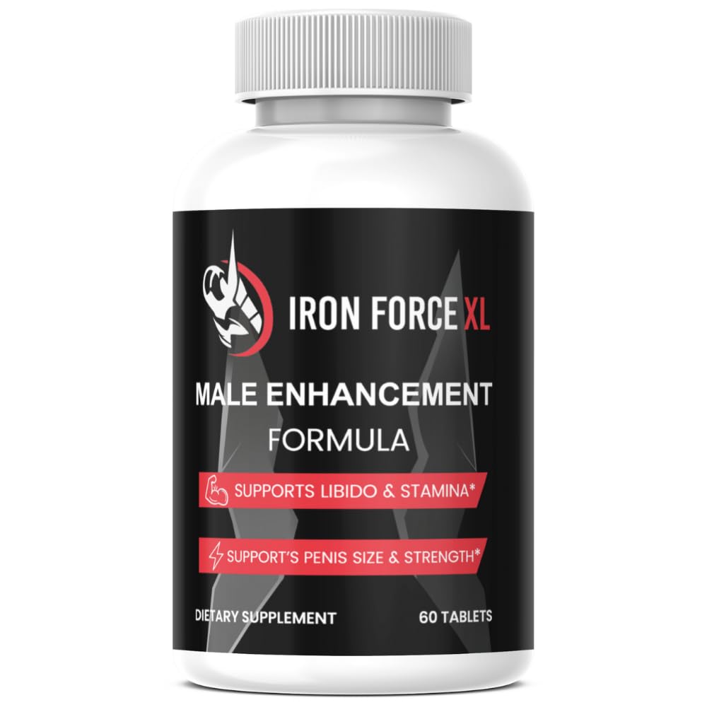 SuppNature Iron Force XL Male Support Formula - 60 Tablets