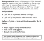 Dr. Bernd Friedlander Collagen Peptides Powder - 1 oz - image 3