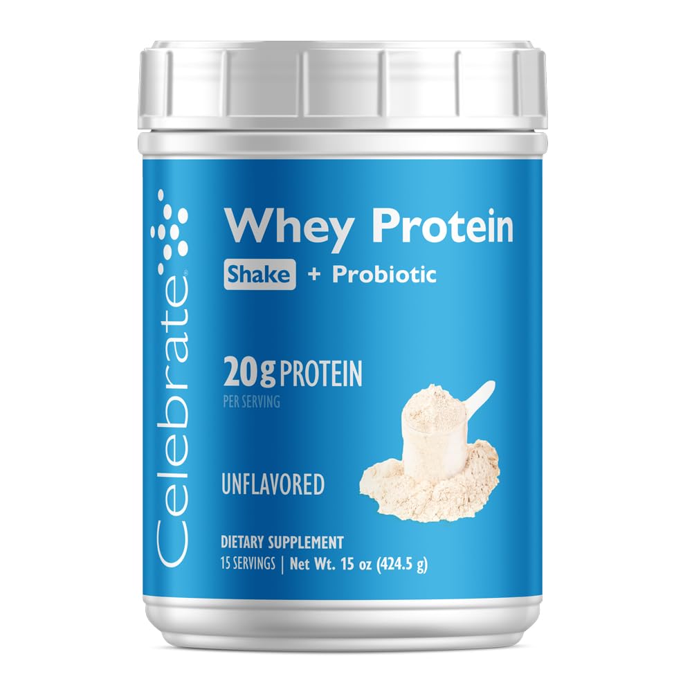 Celebrate Vitamins Rebuild Protein Powder with Probiotics