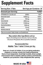 Organic Farms Vitamins 7 Minerals with Vitamin D - 90 Tablets - image 2