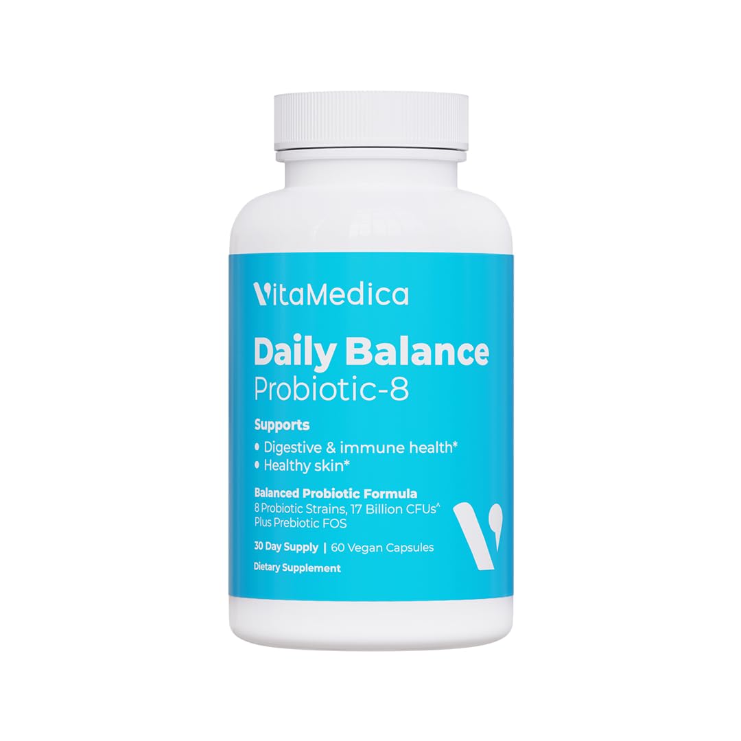 VitaMedica Daily Balance Probiotic-8 16 Billion CFU - 60 Capsules