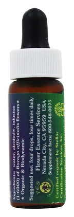 Flower Essence Services Borage Essence Liquid - 7.4 mL - image 2
